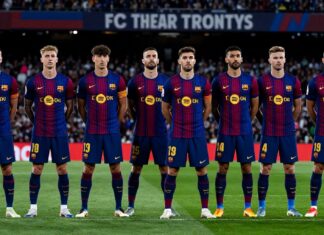 Barcelona en Espanyol met verschillende opstellingen in de derby