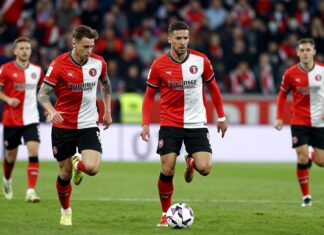 FC Utrecht verliest met 0-2 van Feyenoord in uitwedstrijd