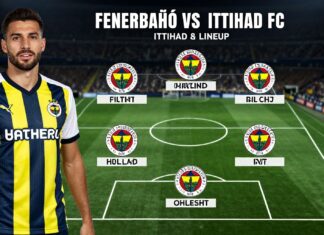 Fenerbahçe en Ittihad FC: Opstellingen met vijf aanpassingen bekend