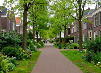 Geertjes Hoeve op Thematerweg Utrecht blijft groenste wijk van de stad
