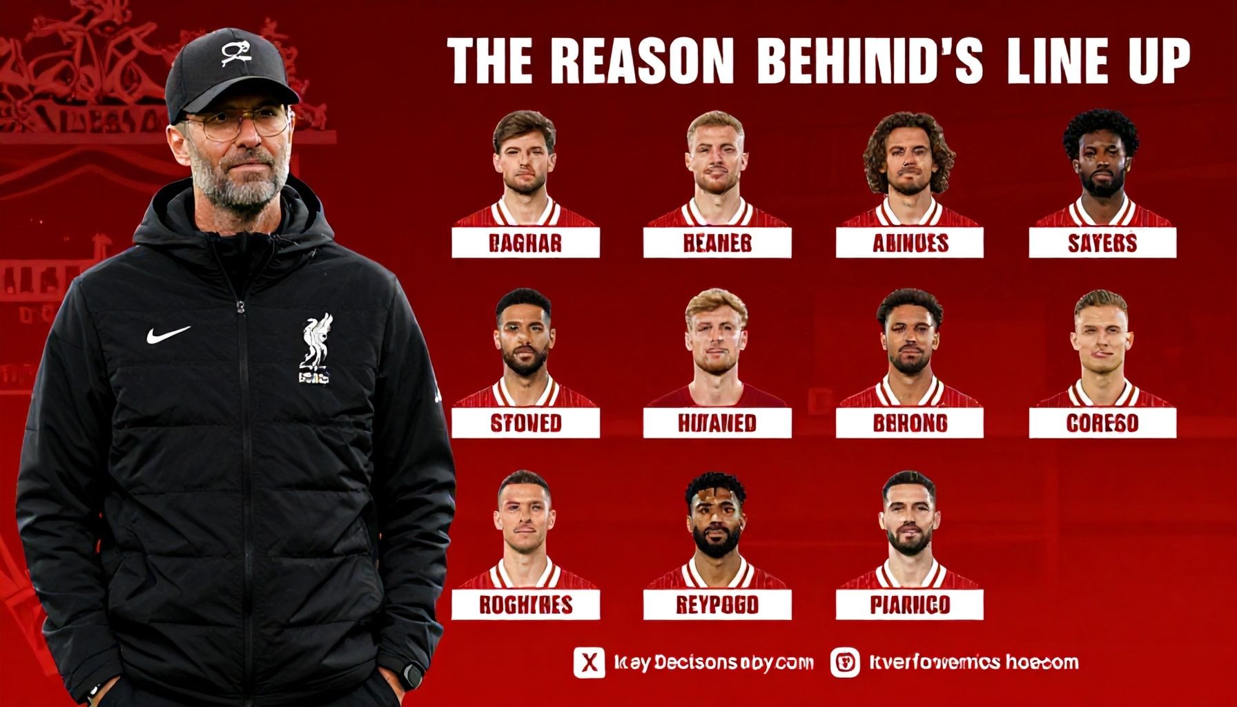 Het Waarom Achter Liverpool’s Opstelling: X Sleutelbeslissingen van Klopp*