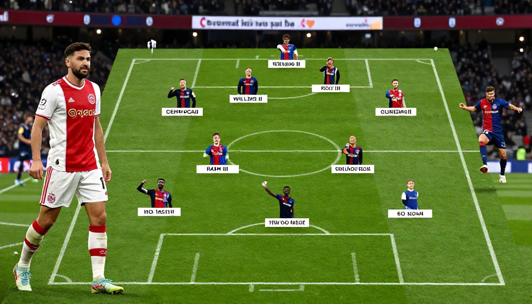 Hoe Ajax en Willem II hun opstellingen aanpassen voor een spannende wedstrijd"*