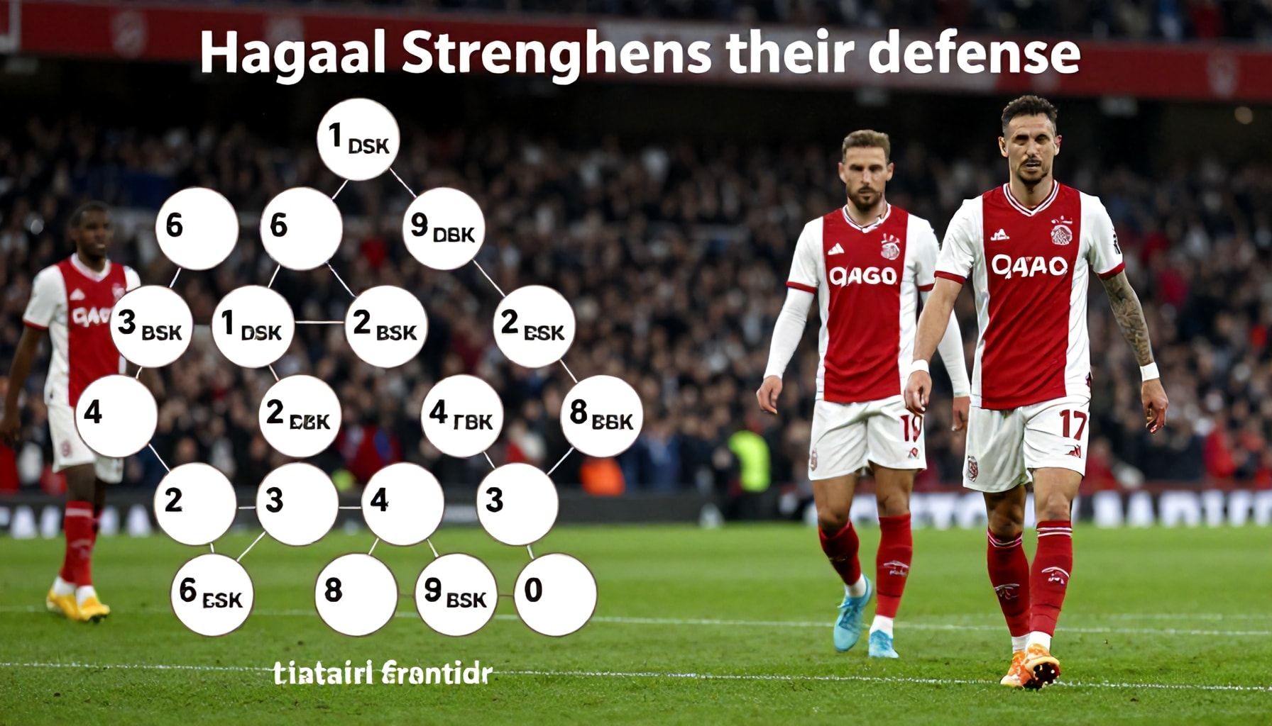 Hoe Ajax hun verdediging versterkt met deze tactische opstellingen*