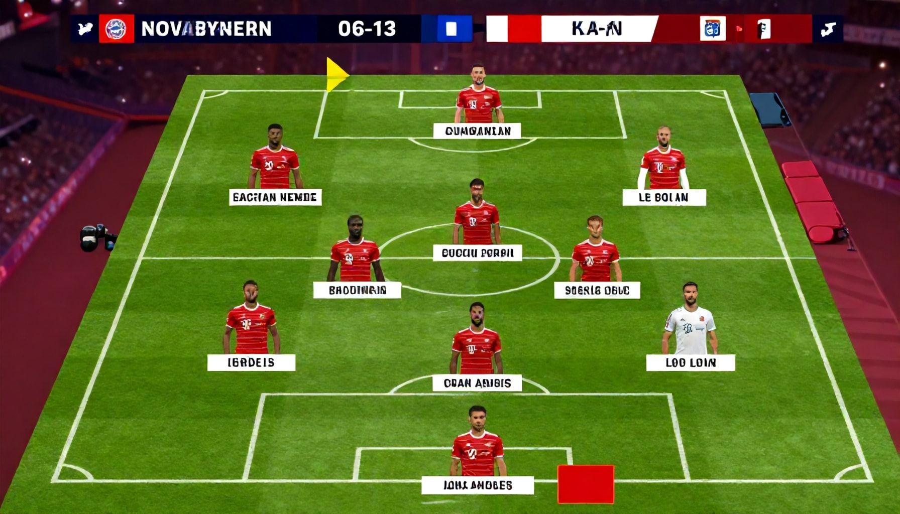 Hoe Bayern en Lyon hun opstellingen optimaal inzetten voor een tactische overwinning*