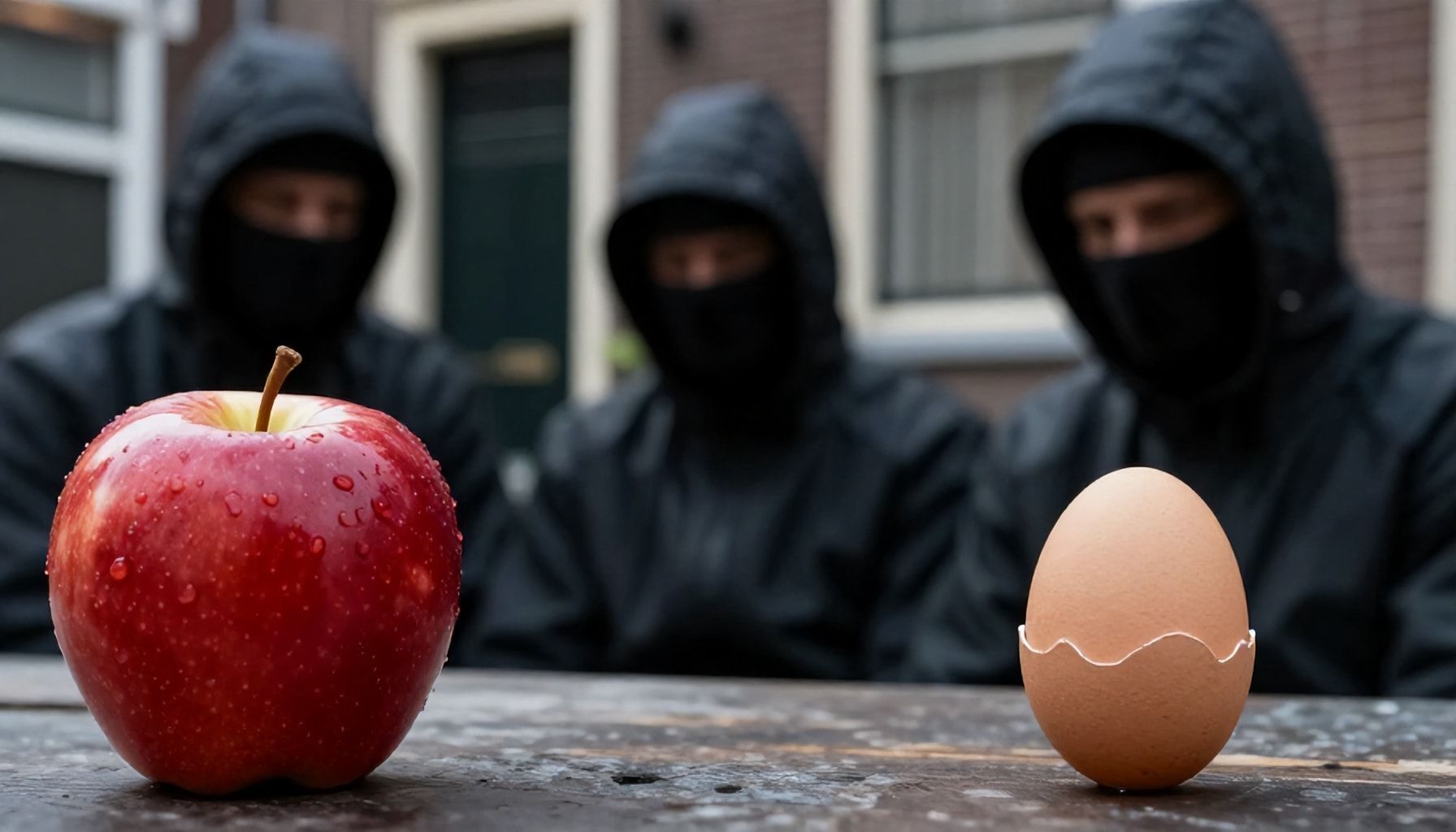 Hoe de dieven ongemerkt bleven