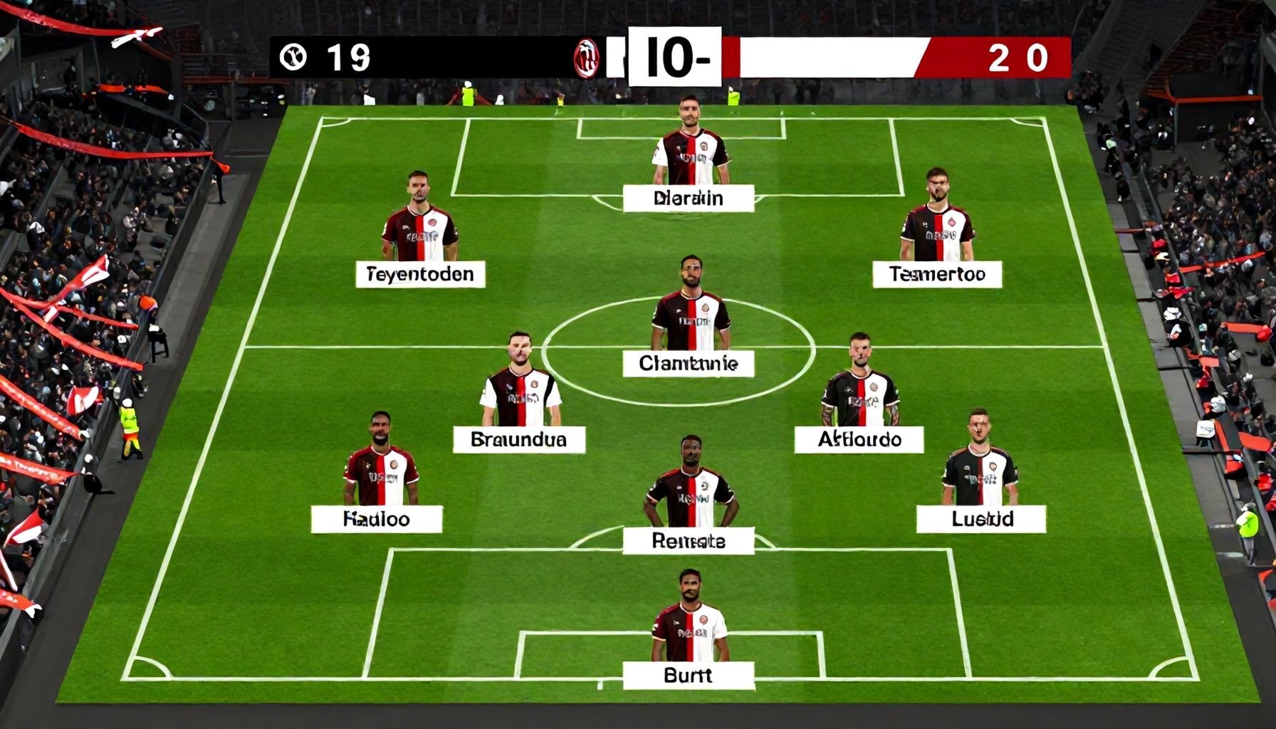 Hoe Feyenoord AC Milan kan verslaan: De beste opstelling voor een thuisoverwinning*