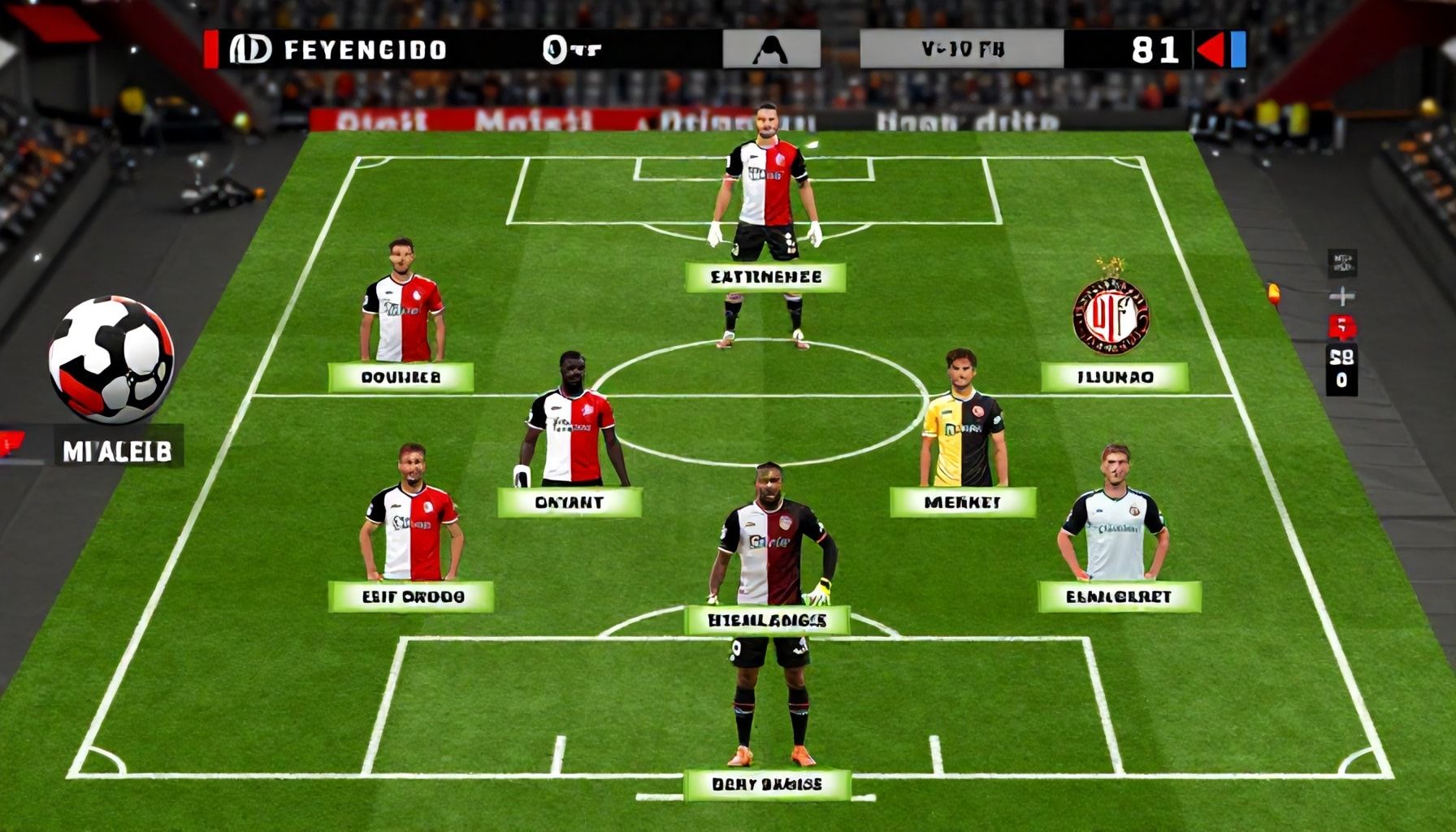 Hoe Feyenoord en Union Sint-Gillis hun opstellingen strategisch opbouwen voor de cruciale wedstrijd*