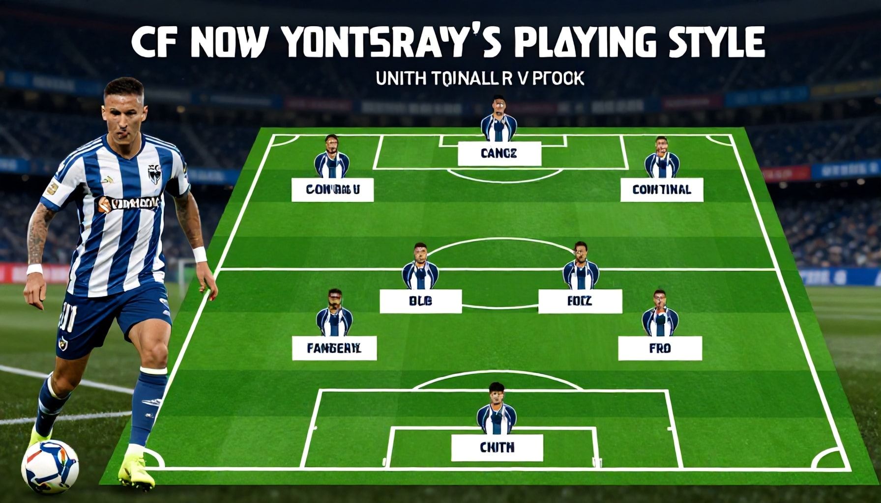 Hoe je CF Monterrey’s spelstijl kunt verbeteren met deze inter-opstellingen*
