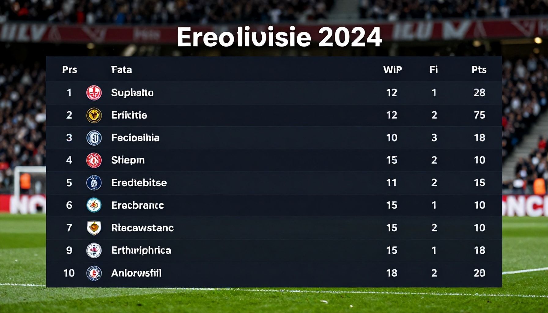 Hoe je de Eredivisie 2024 stand volgt: de beste tools en tips*