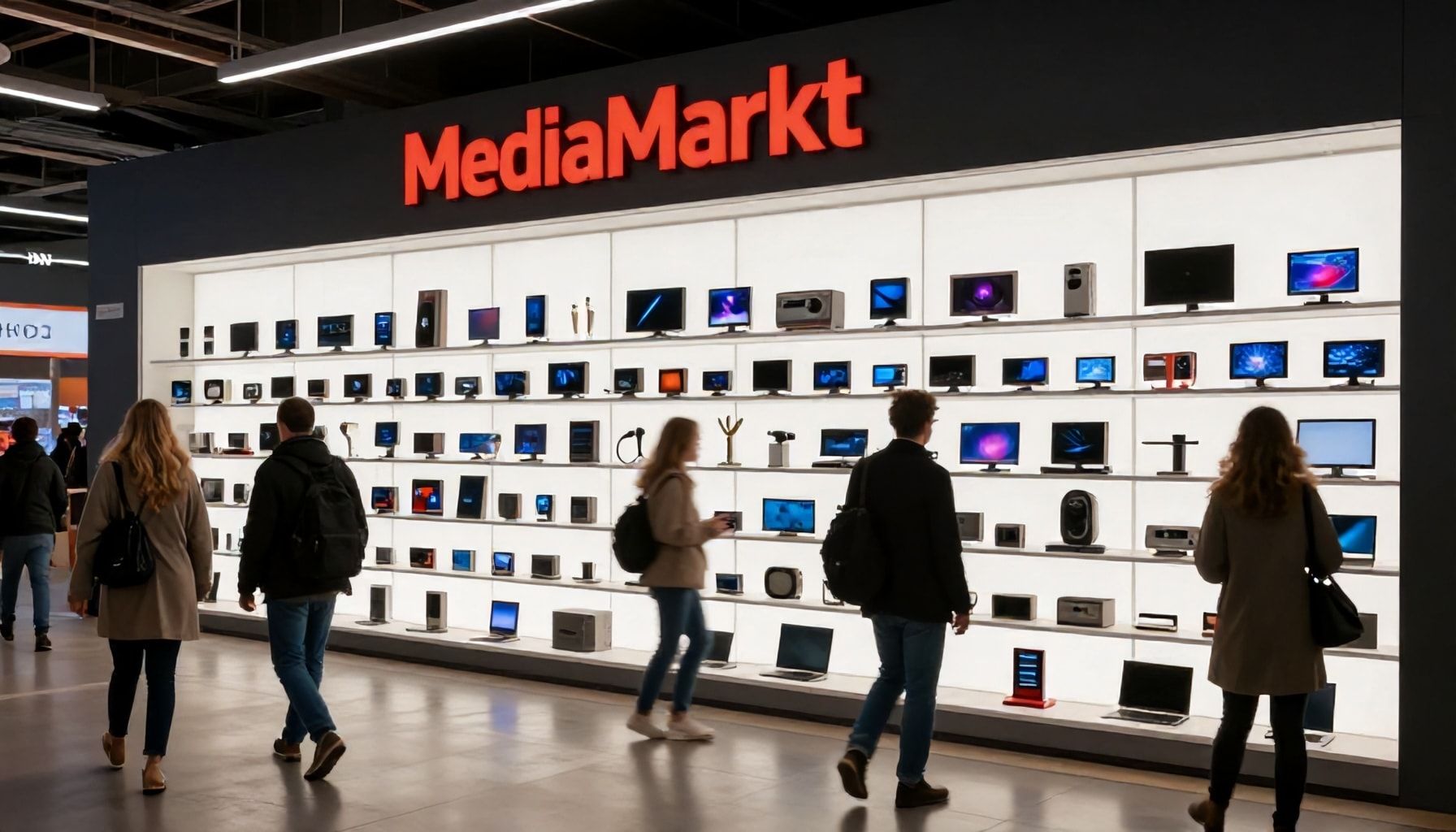 Honderd producten op een unieke manier tentoongesteld