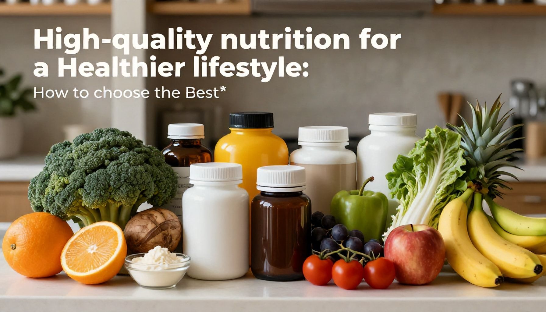 Hoogwaardige voeding voor een gezondere leefstijl: Zo kiest u het beste*