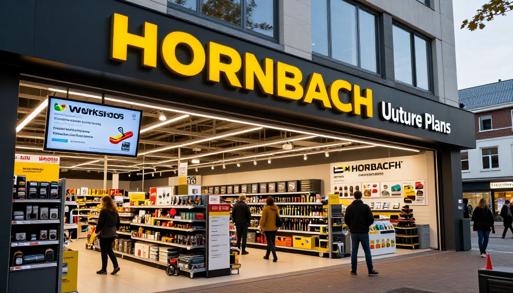 Hornbach's plannen voor de toekomst