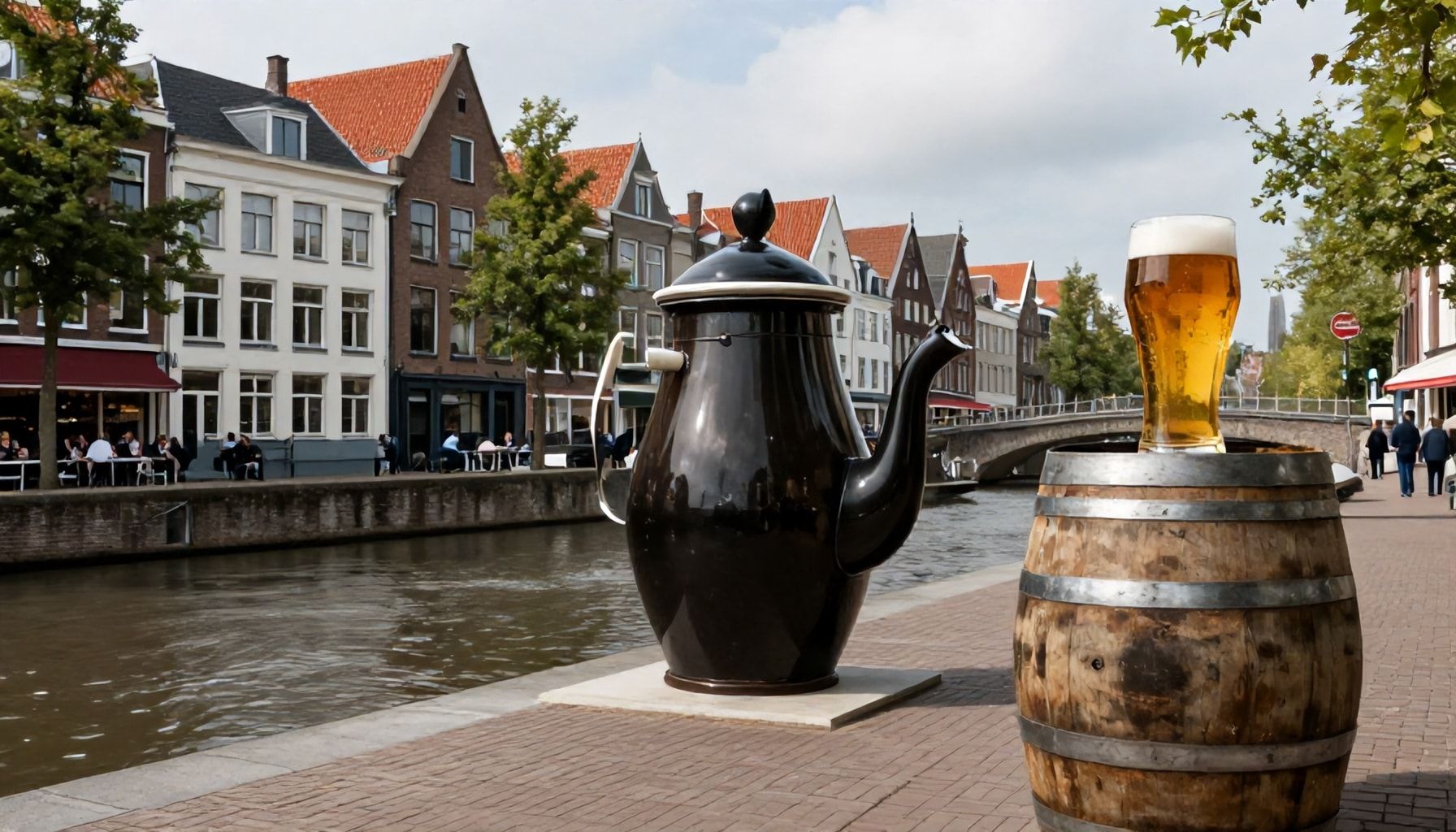 Houten vaten als uniek element