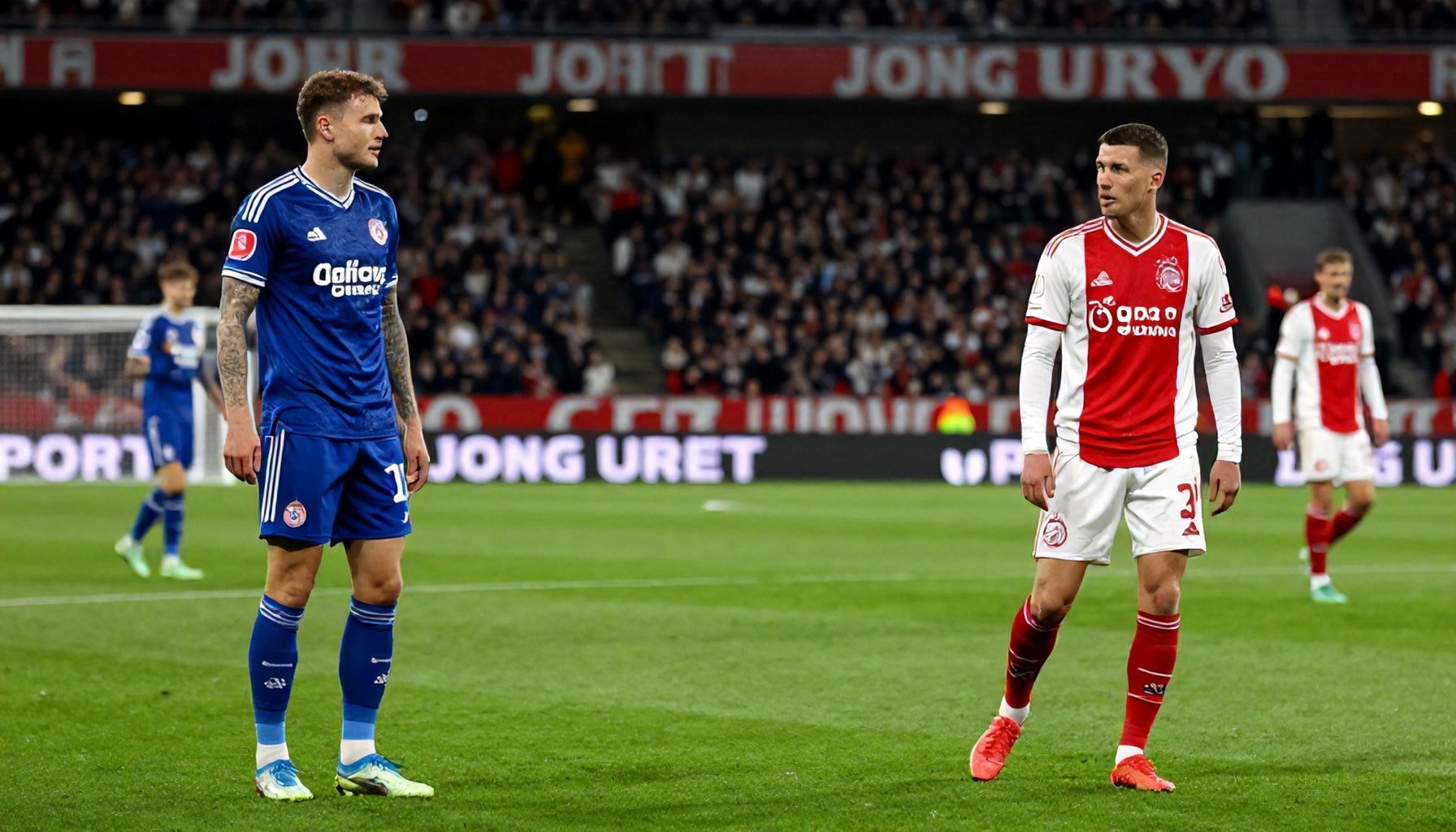 Jong Utrecht startopstelling voor thuiswedstrijd