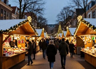 Utrecht Kerstmarkt opent 15 november met 120 houten huizen