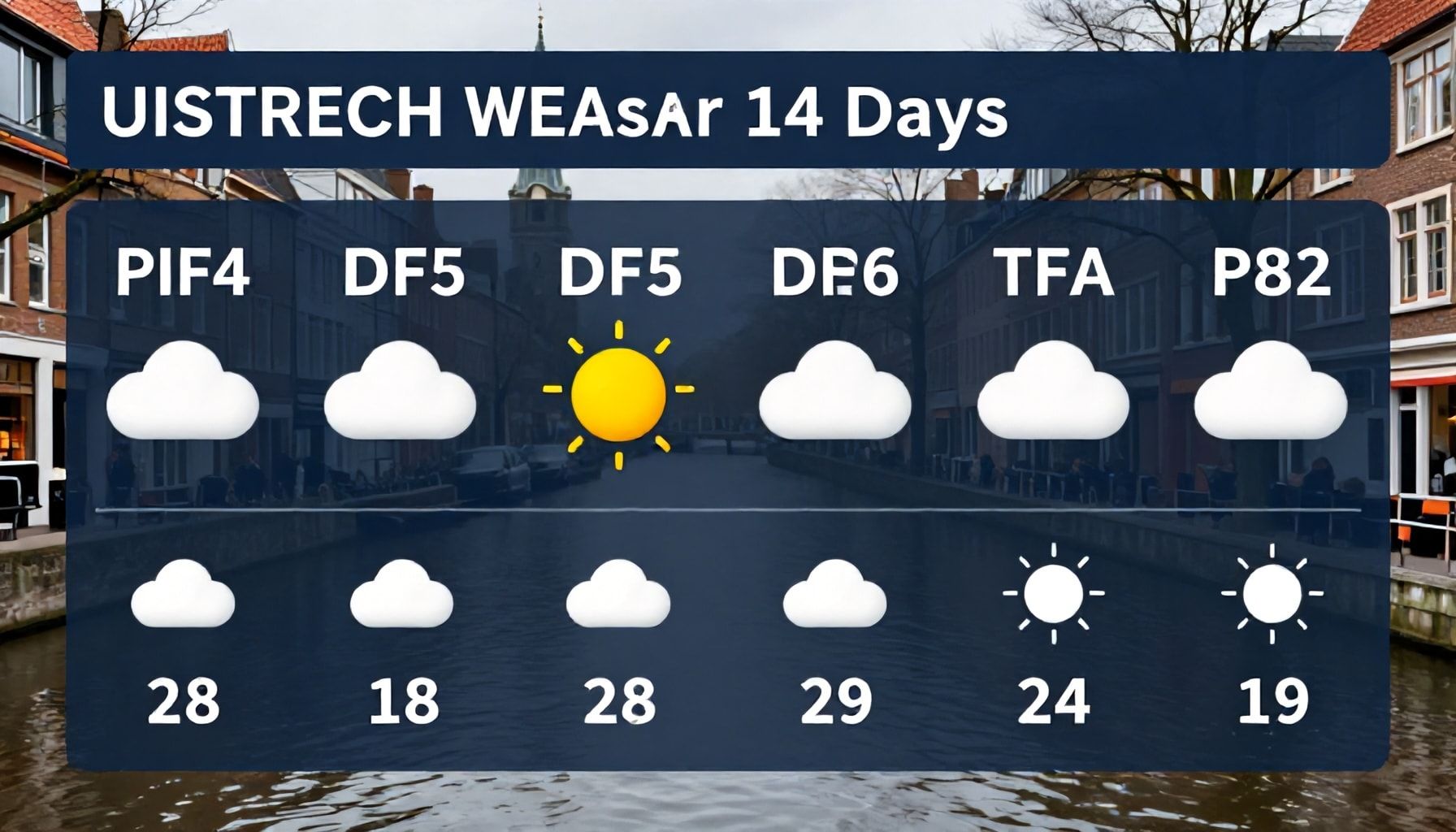 Korte termijnvoorspellingen en onverwachte veranderingen