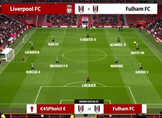 Liverpool FC begint met 45 miljoen euro aan aanvallers tegen Fulham FC