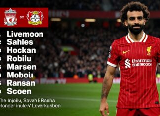 Liverpool FC en Leverkusen: opstellingen bekend na blessure van Salah