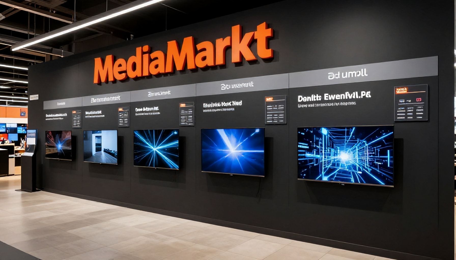 Mediamarkt Utrecht introduceert The Wall