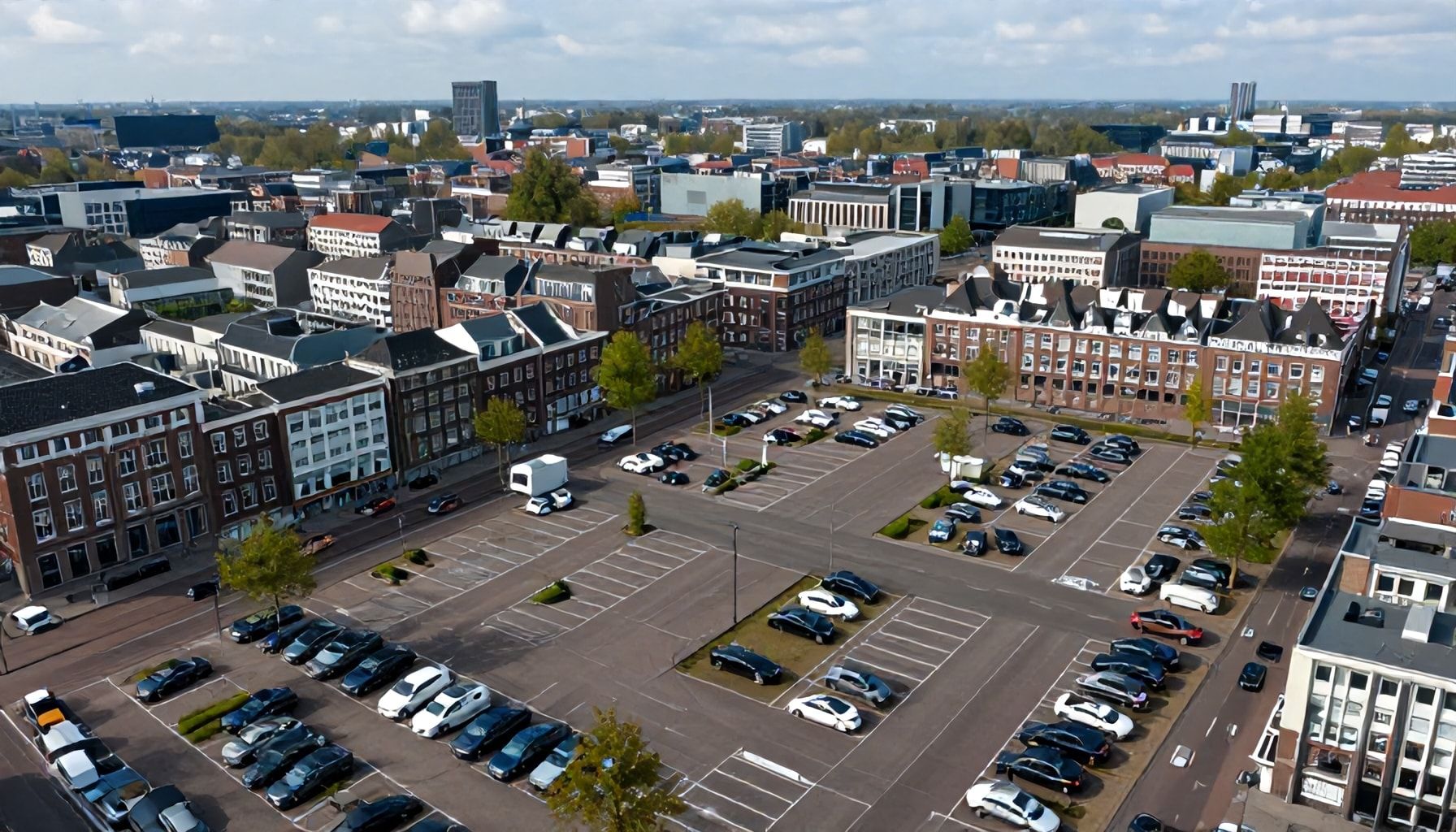 Nieuwe parkeerlocaties verspreid over de binnenstad