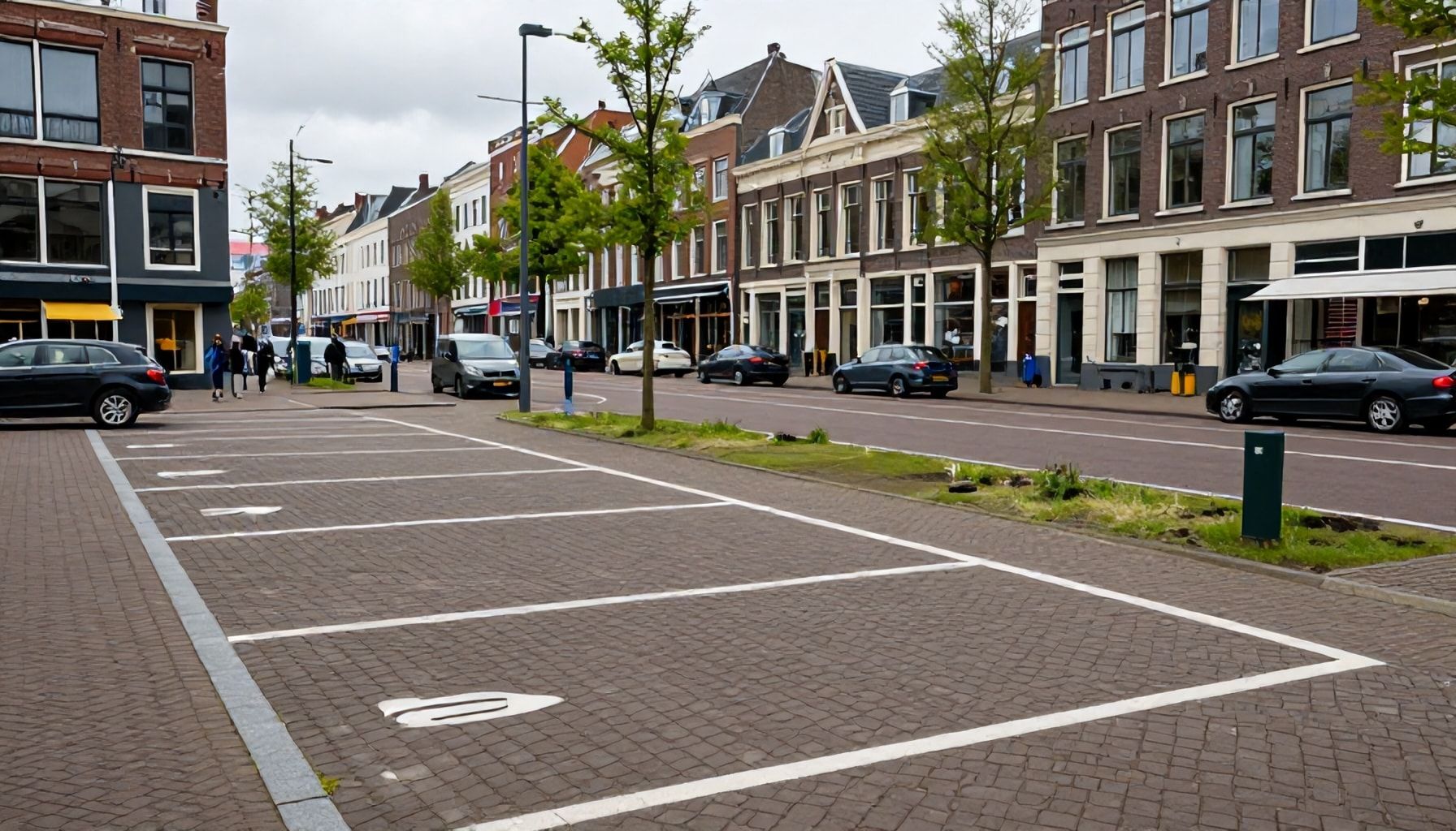 Nieuwe parkeerplaatsen in het centrum
