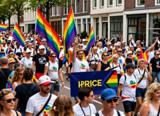 Utrecht vierde editie Pride Parade met recordaantallen