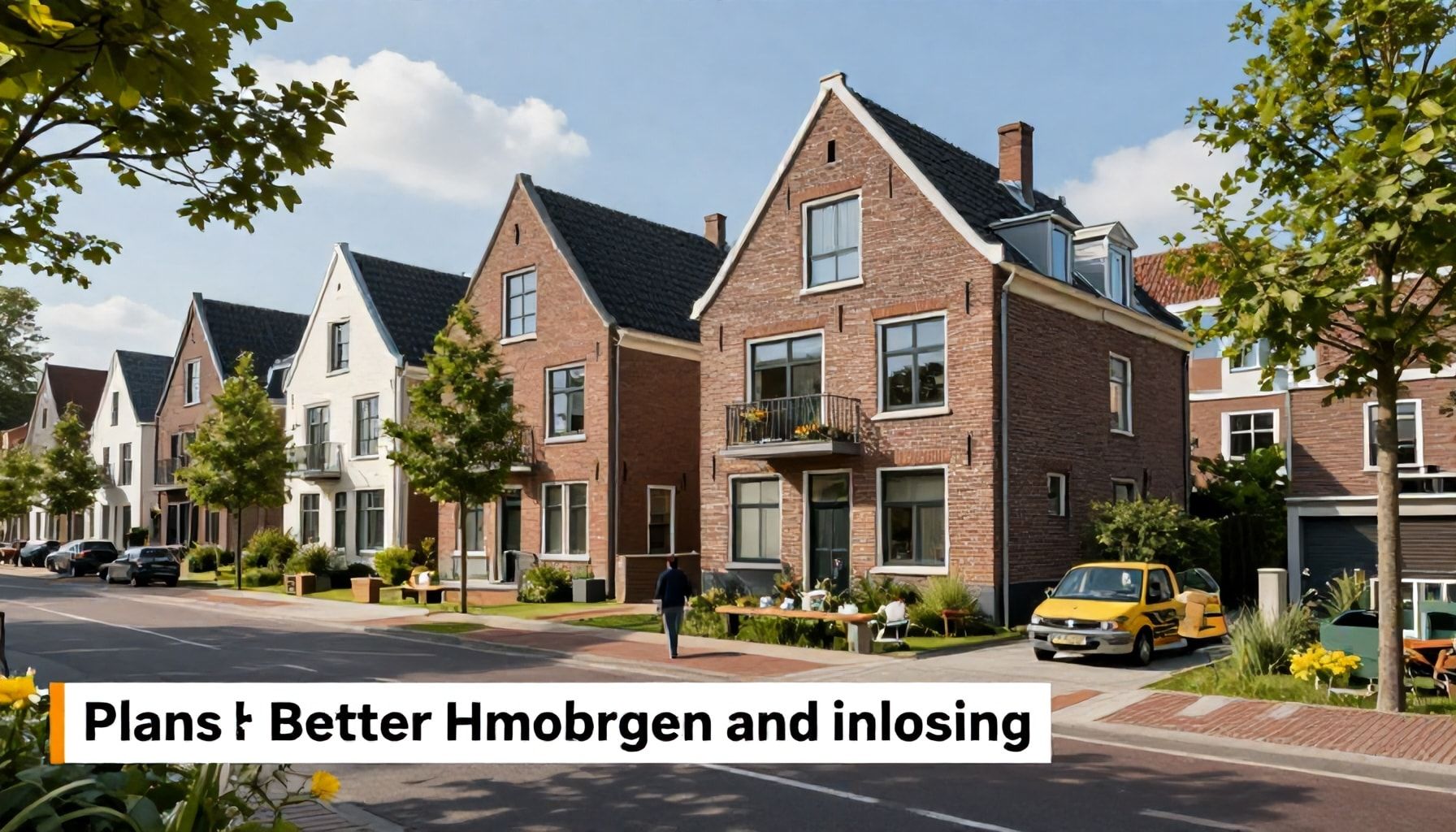 Plannen voor betere huisvesting