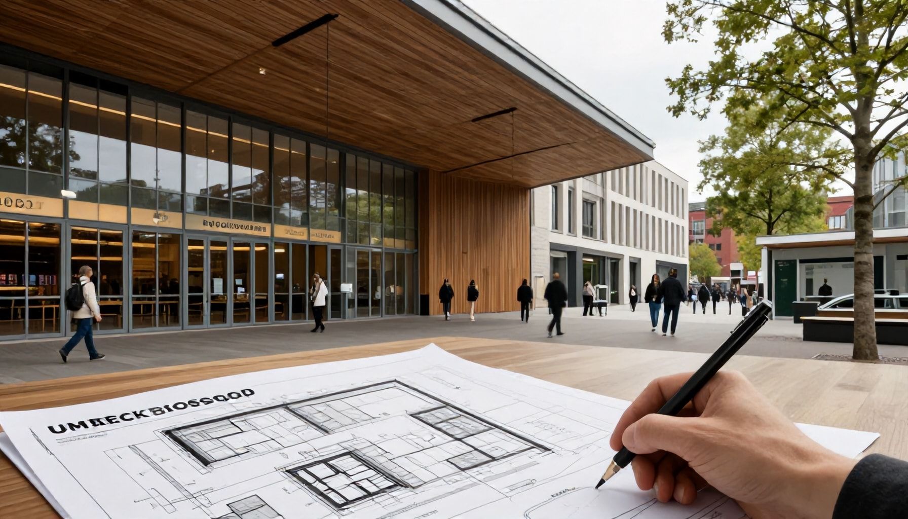 Plannen voor de toekomst van de plek