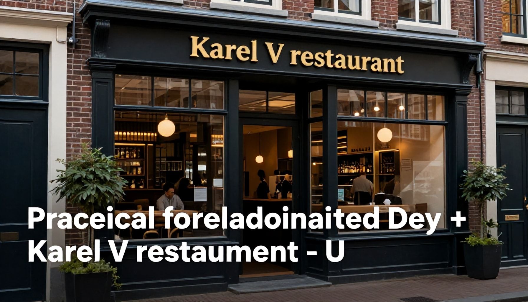 Praktische informatie over de laatste dagen