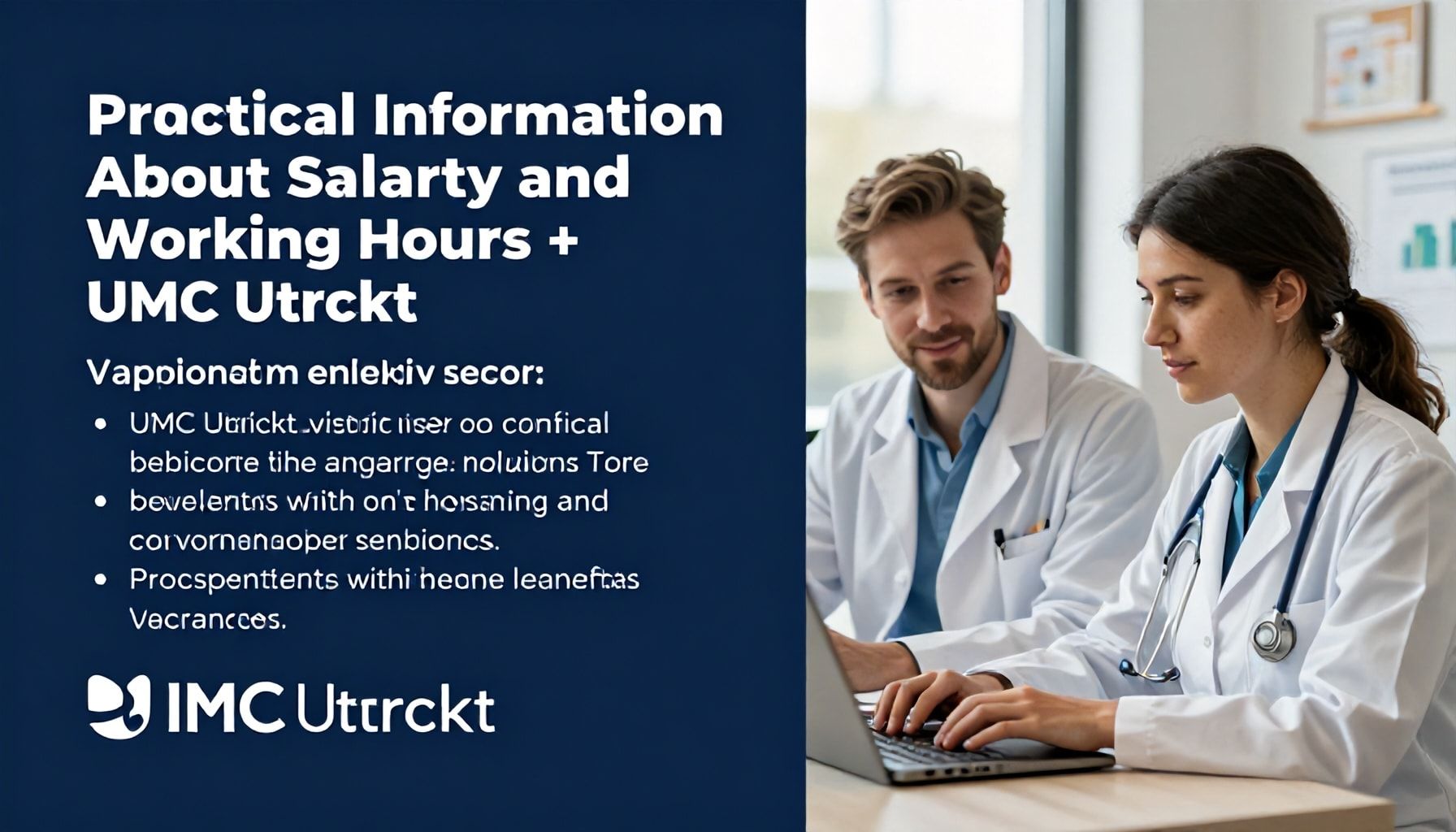 Praktische informatie over salaris en werktijden