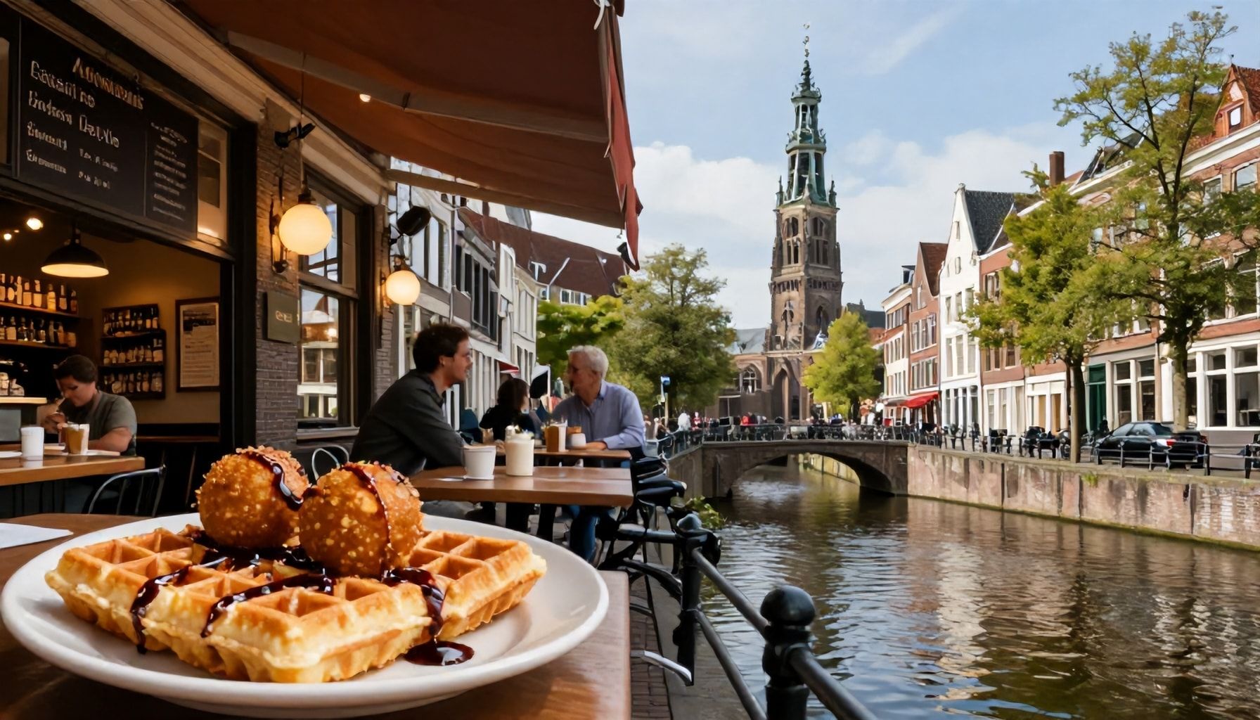 Proef lokale specialiteiten in gezellige eetcafés