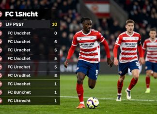 PSV neemt 10 punten voorsprong op FC Utrecht in de Eredivisie