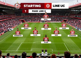 PSV en Koninklijke HFC stellen 11 man op voor topwedstrijd