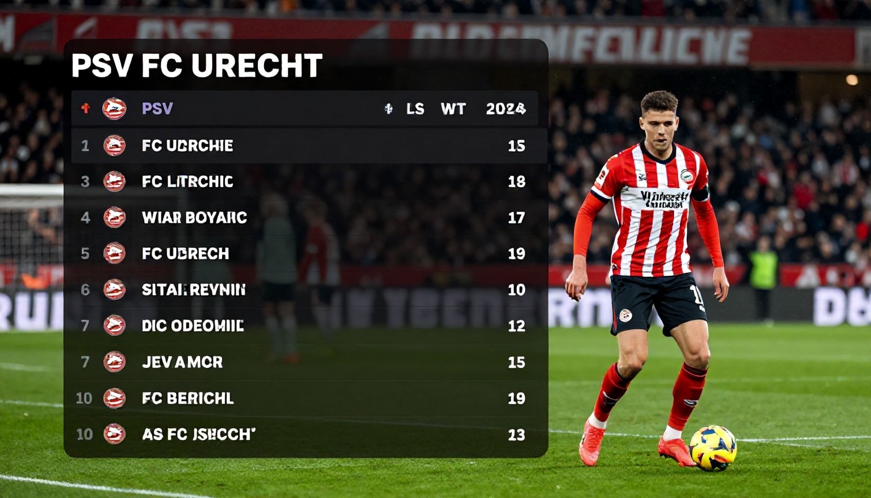 PSV neemt voorsprong in de Eredivisie