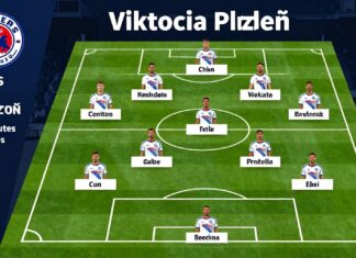 Rangers FC en Viktoria Pilsen: Opstellingen bekend na 20 minuten