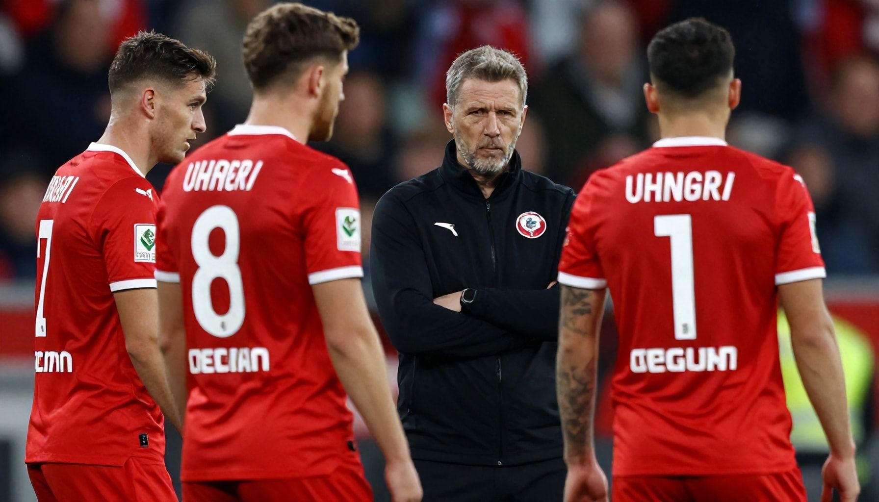 Reacties van spelers en coach na de nederlaag