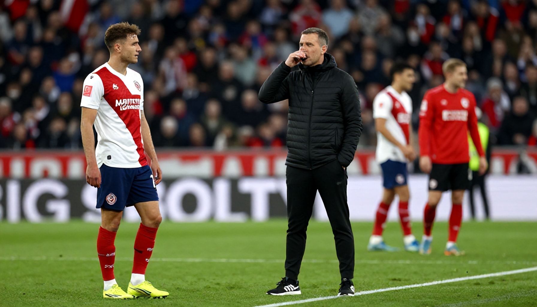 Reacties van spelers en trainers na afloop