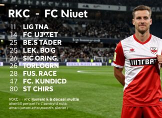 RKC Wijchen en FC Utrecht stellen opstelling bekend voor topper