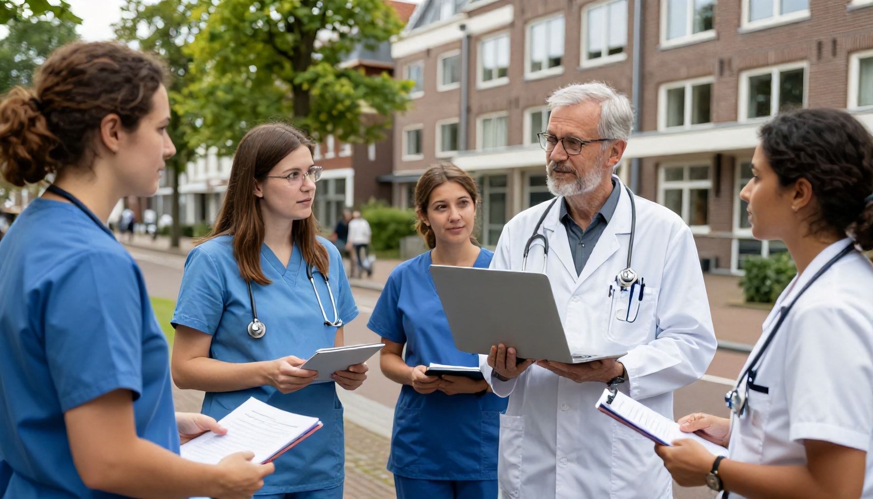 Samenwerking met lokale gezondheidszorg