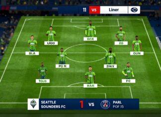 Seattle Sounders FC en PSG: opstellingen met 11 sterren per team
