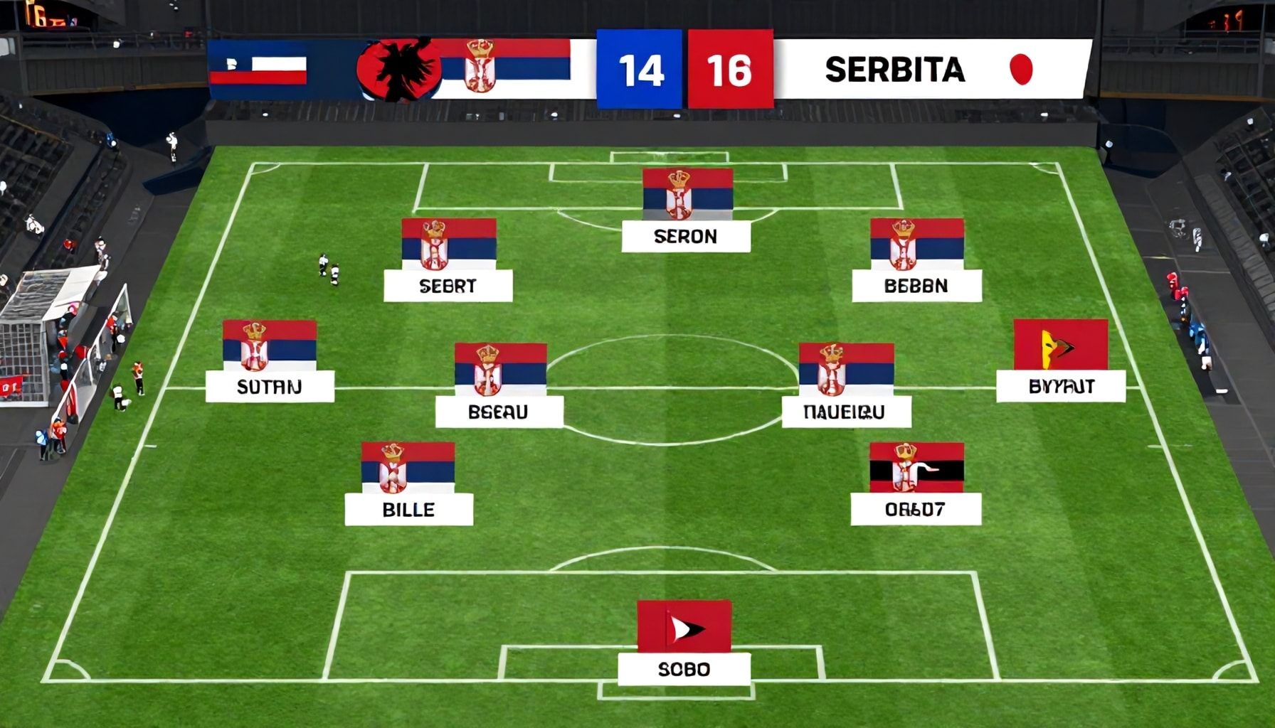 Servië brengt verrassende debutanten op