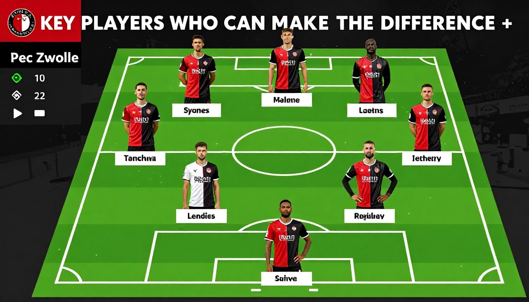 Sleutelspelers die het verschil kunnen maken