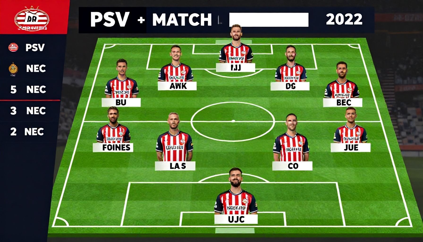 Sleutelspelers voor PSV in het competitieduel