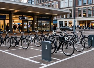 Utrecht opent 100 nieuwe fietsparkeerplaatsen bij centraal station