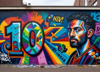 Utrecht’s Graffiti Wall wordt 10 jaar oud met nieuw kunstwerk