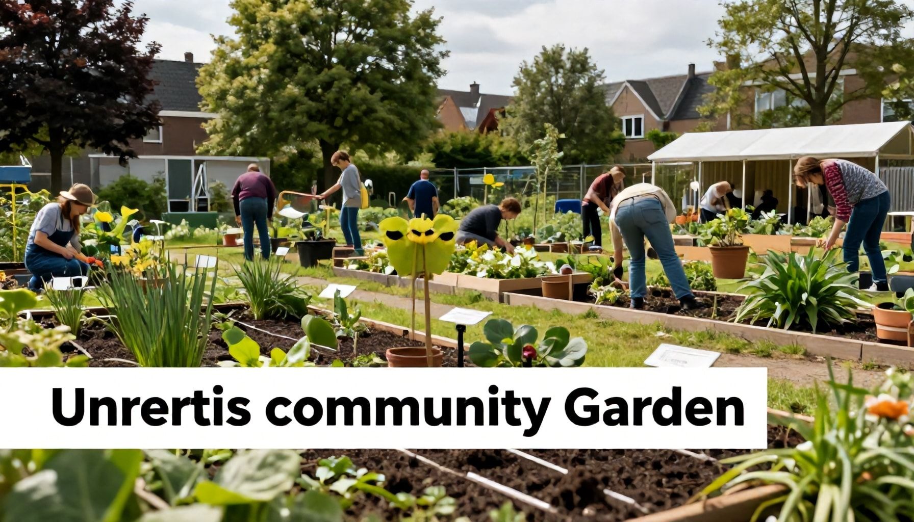 Toekomstplannen voor de moestuin Utrecht
