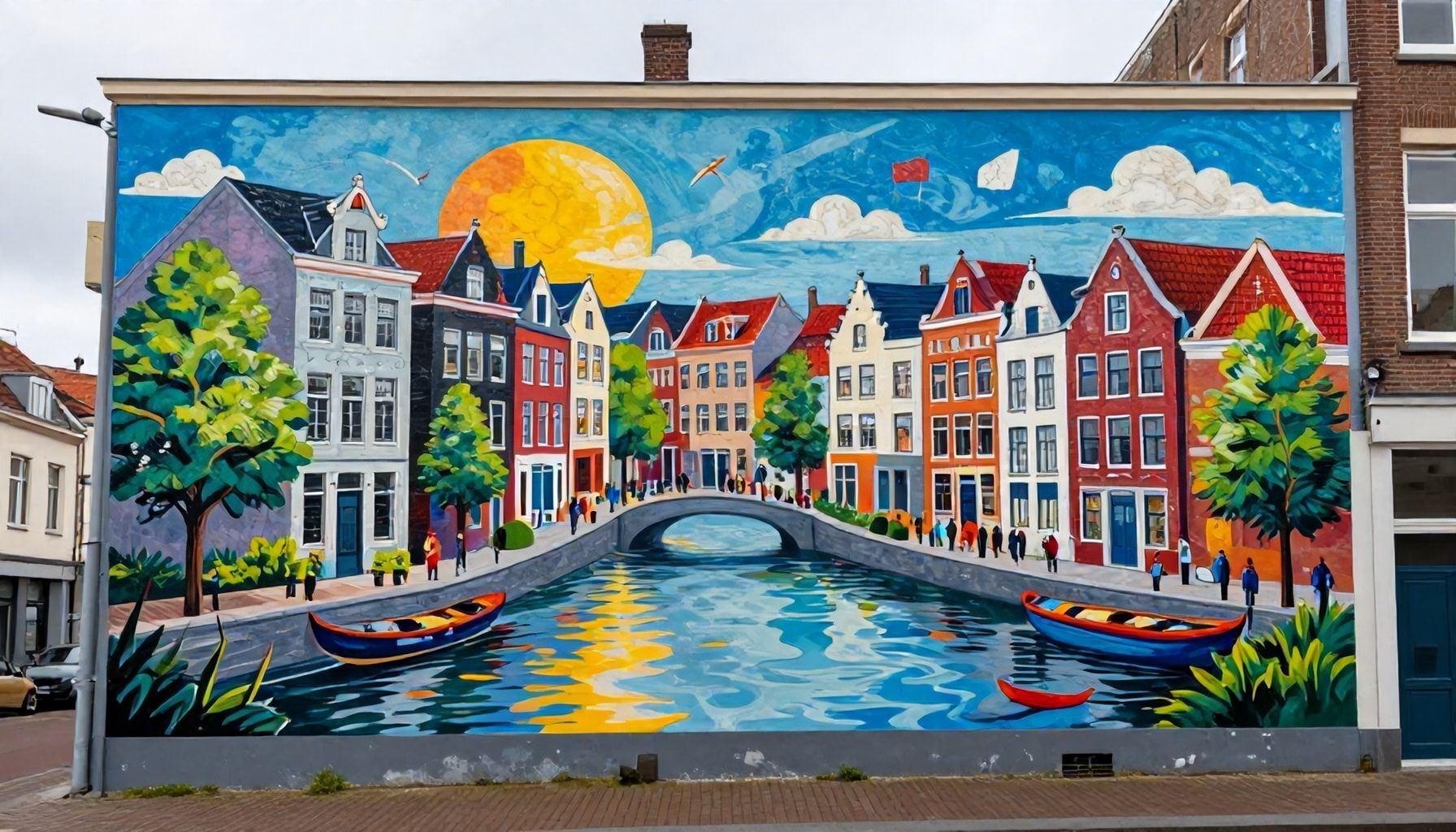 Toekomstplannen voor het iconische muurschildering