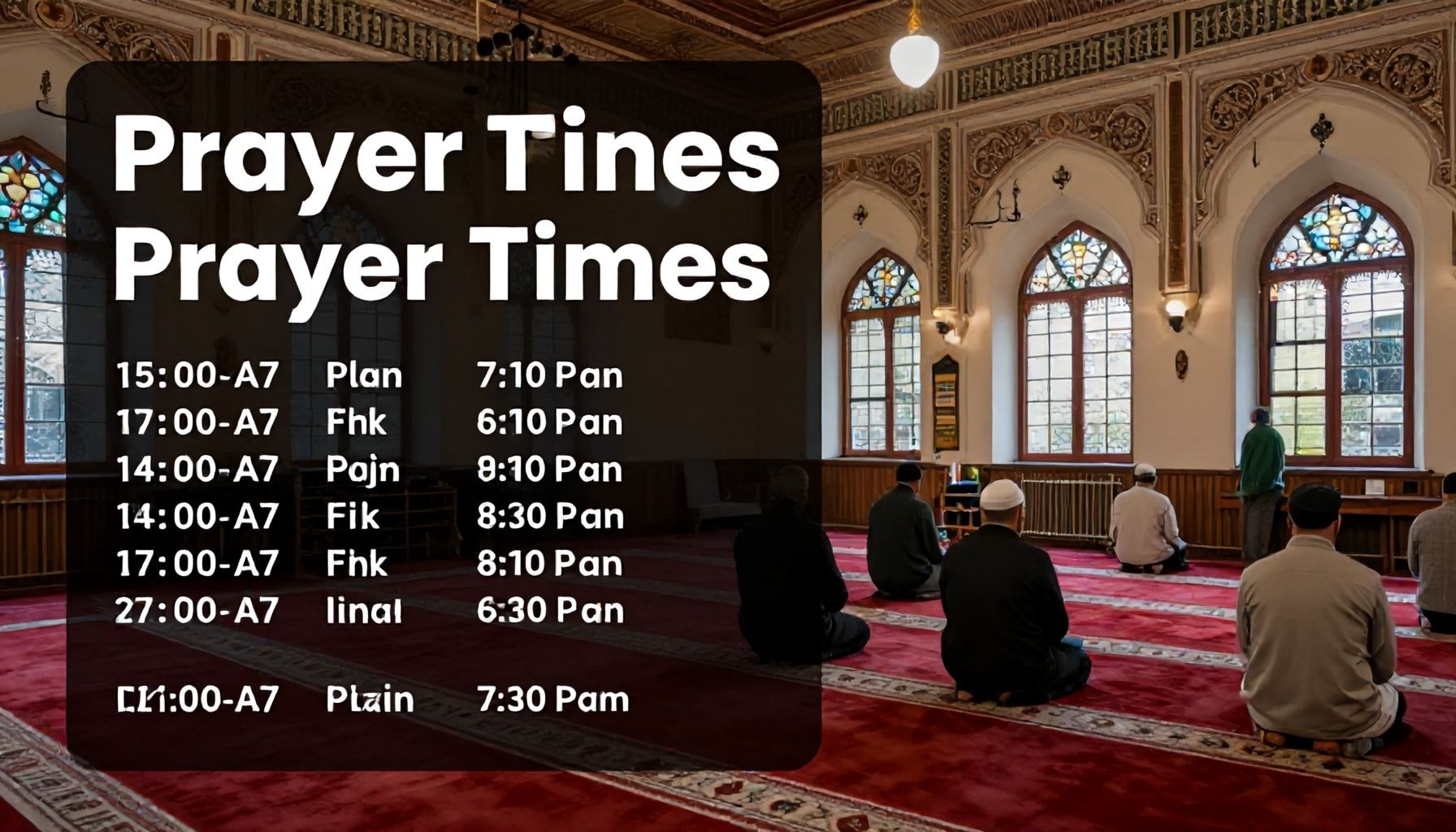 Toekomstplannen voor islamitische gemeenschappen