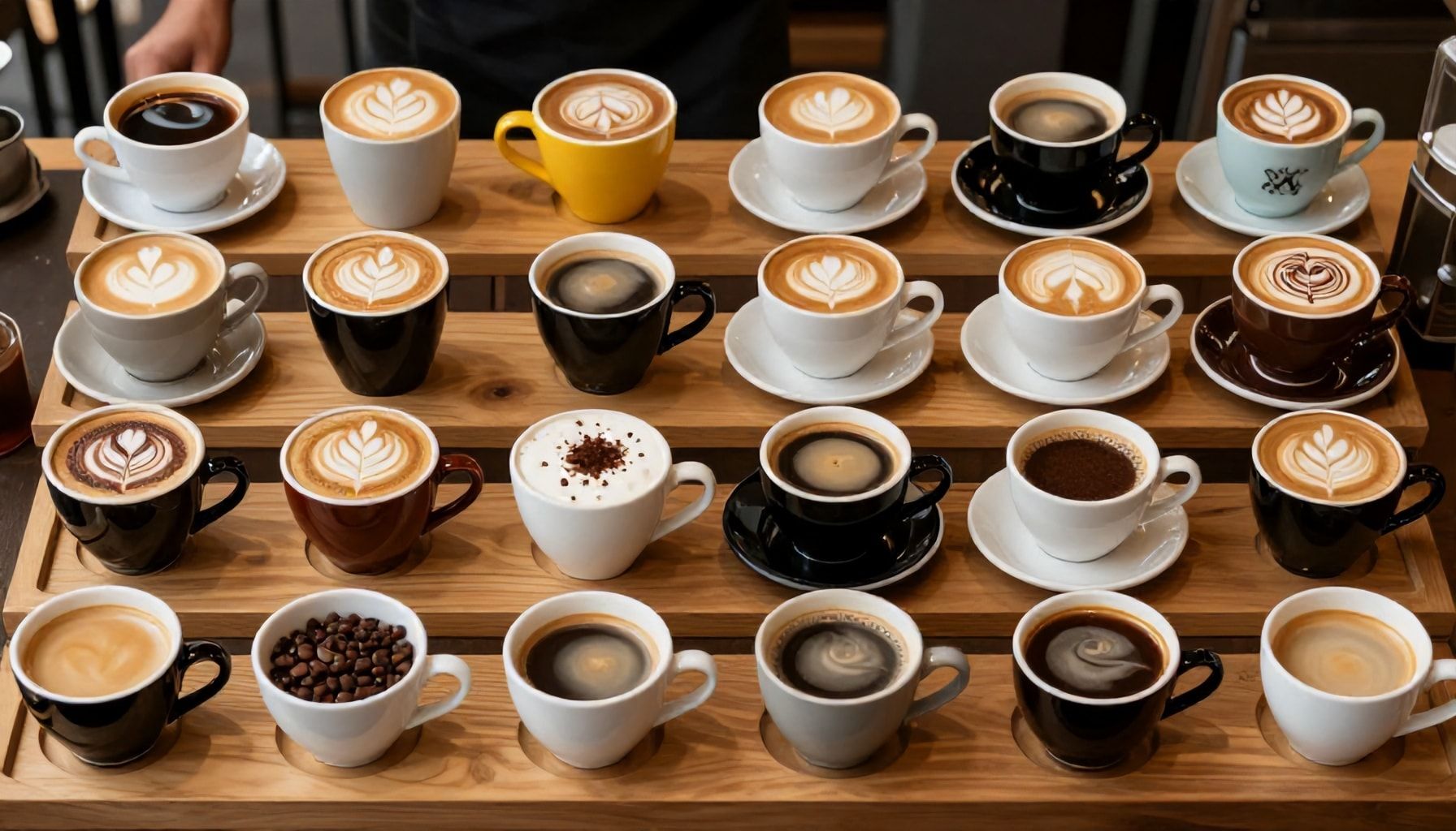 Tweeëntwintig unieke koffiesoorten te proeven