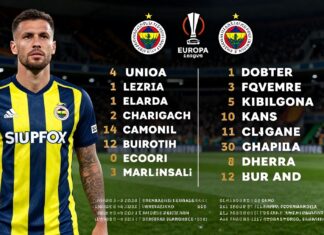 Unie Leiria en Fenerbahçe stellen opstellingen bekend voor Europa League-kwartfinale